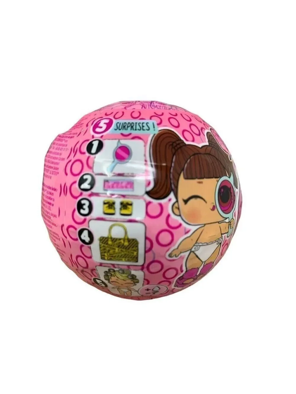 LOL Surprise Doll Gold Eye Spy Underwraps Series 4 Lil Sisters Toy Gift Original